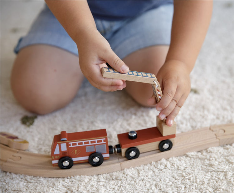 ESTACIÓN DE BOMBEROS SISTEMA DE TRENES LITTLE DUTCH