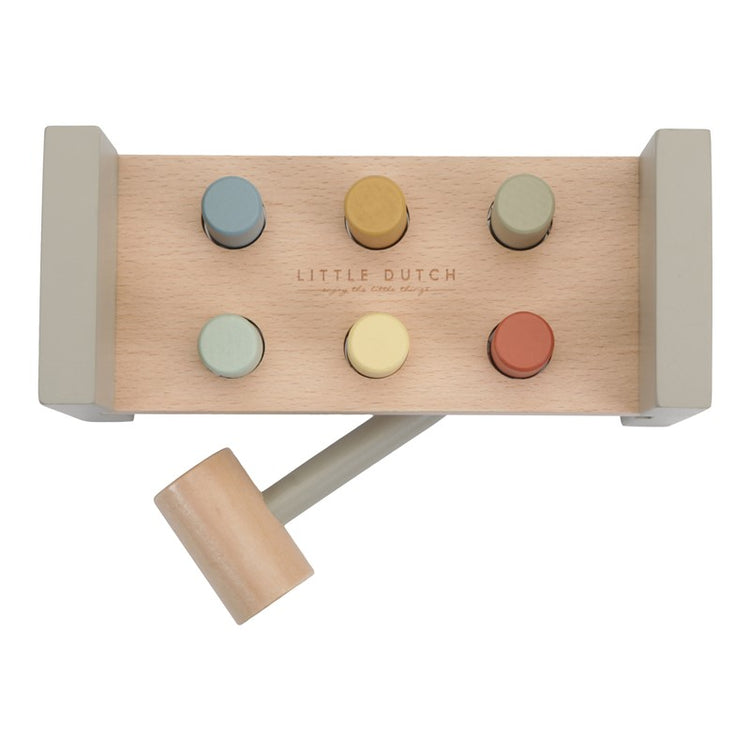 BANCO DE GOLPEO LITTLE GOOSE OLIVA LITTLE DUTCH