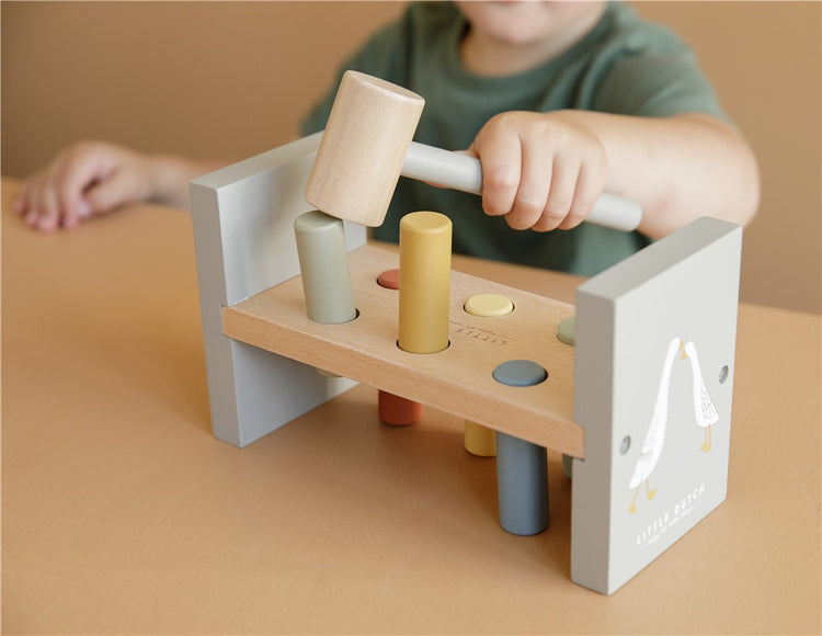 BANCO DE GOLPEO LITTLE GOOSE OLIVA LITTLE DUTCH