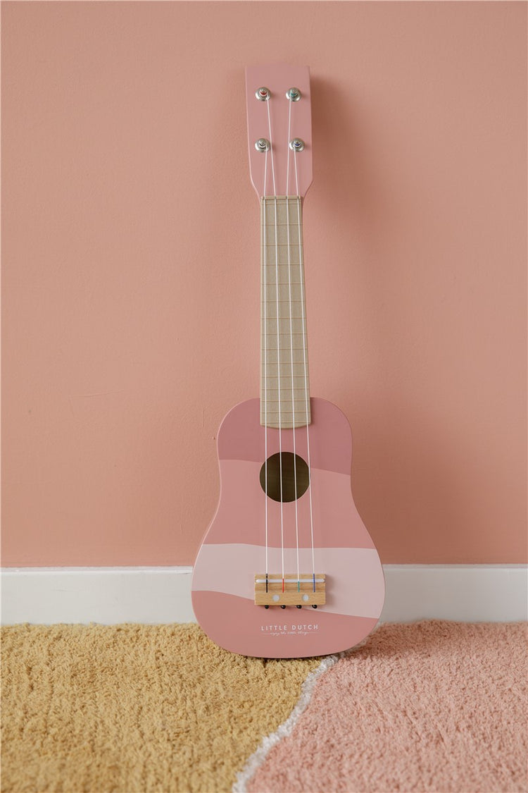 GUITARRA ROSA LITTLE DUTCH