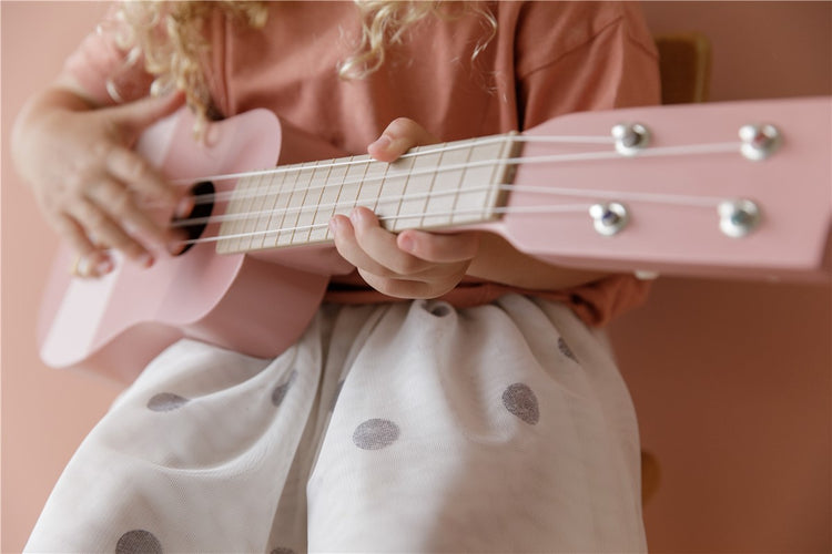 GUITARRA ROSA LITTLE DUTCH