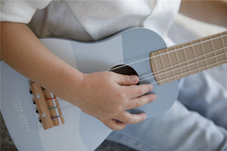 GUITARRA AZUL LITTLE DUTCH