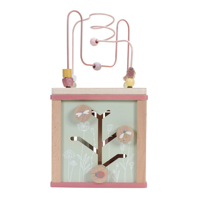 CUBO DE ACTIVIDADES FLOWERS ROSA LITTLE DUTCH