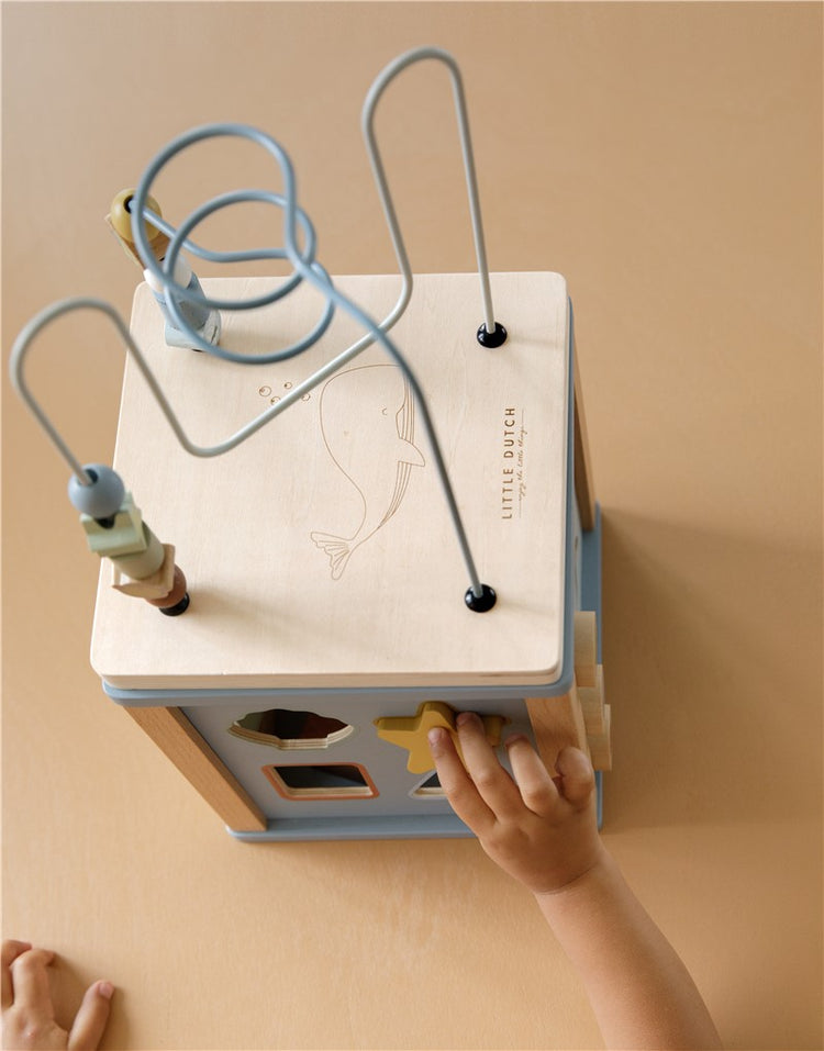 CUBO DE ACTIVIDADES OCEAN AZUL LITTLE DUTCH