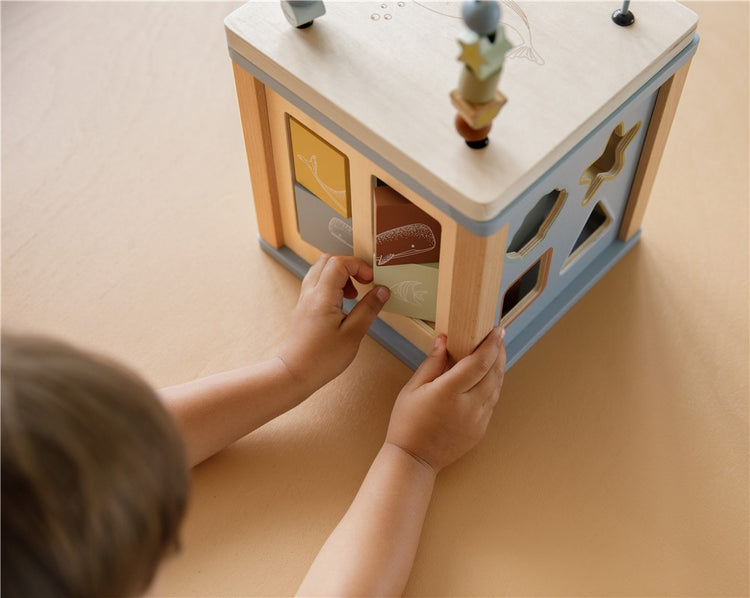 CUBO DE ACTIVIDADES OCEAN AZUL LITTLE DUTCH