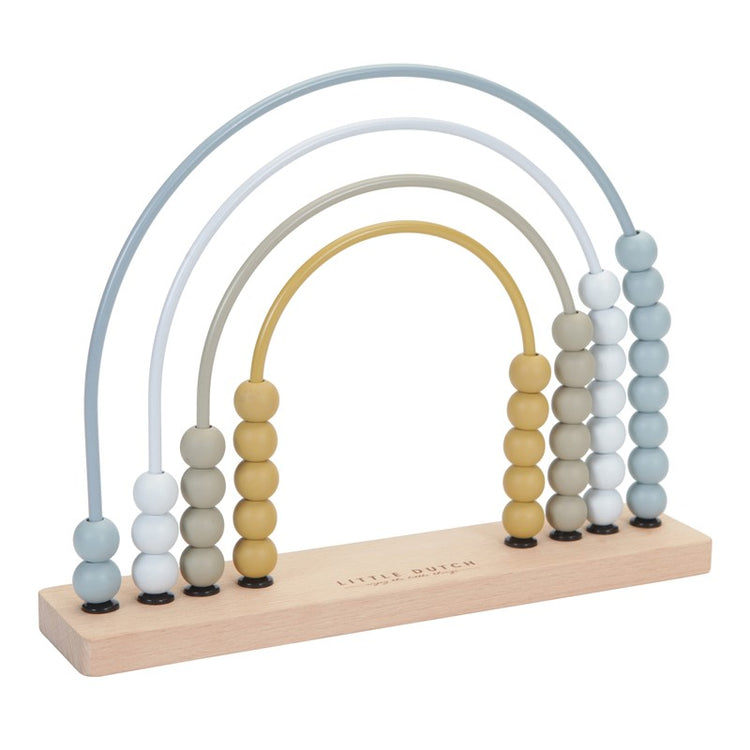 ÁBACO ARCO IRIS AZUL LITTLE DUTCH