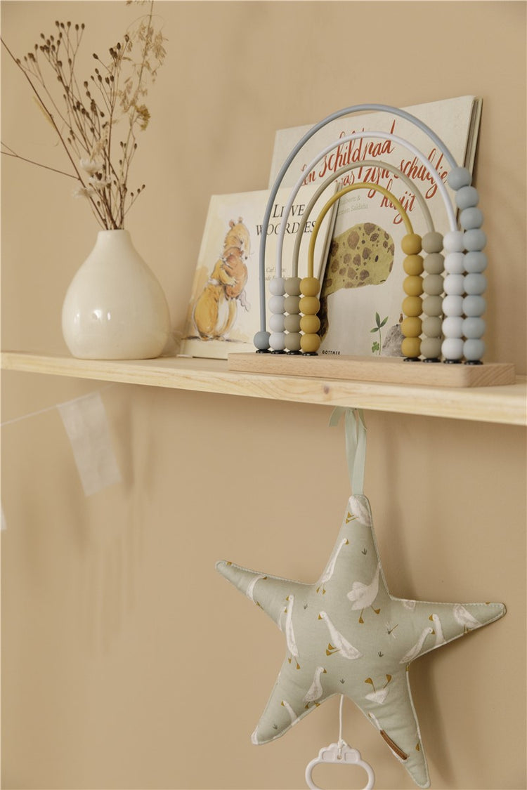 ÁBACO ARCO IRIS AZUL LITTLE DUTCH