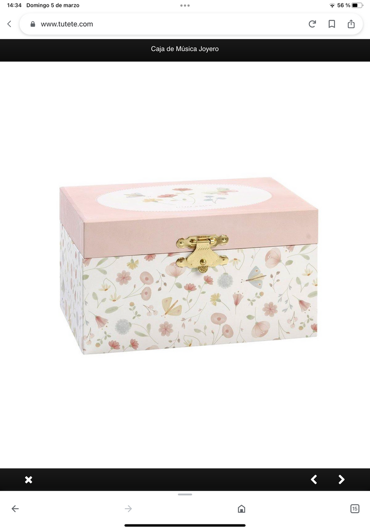 Caja de Música Joyero Little Dutch