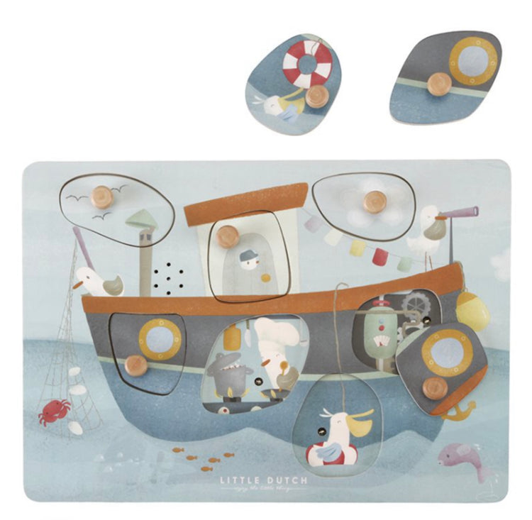 Puzzle con Sonido Sailor Bay Little Dutch Little Dutch