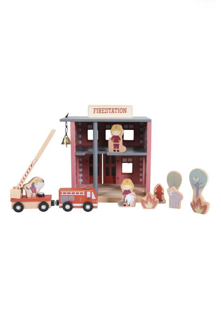 ESTACIÓN DE BOMBEROS SISTEMA DE TRENES LITTLE DUTCH