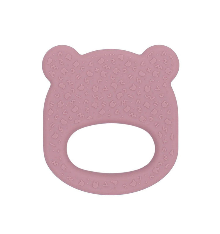 Mordedor Silicona Oso Dusty Rose We Might Be Tiny