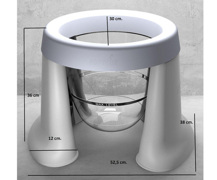 Bañera Softtub azul