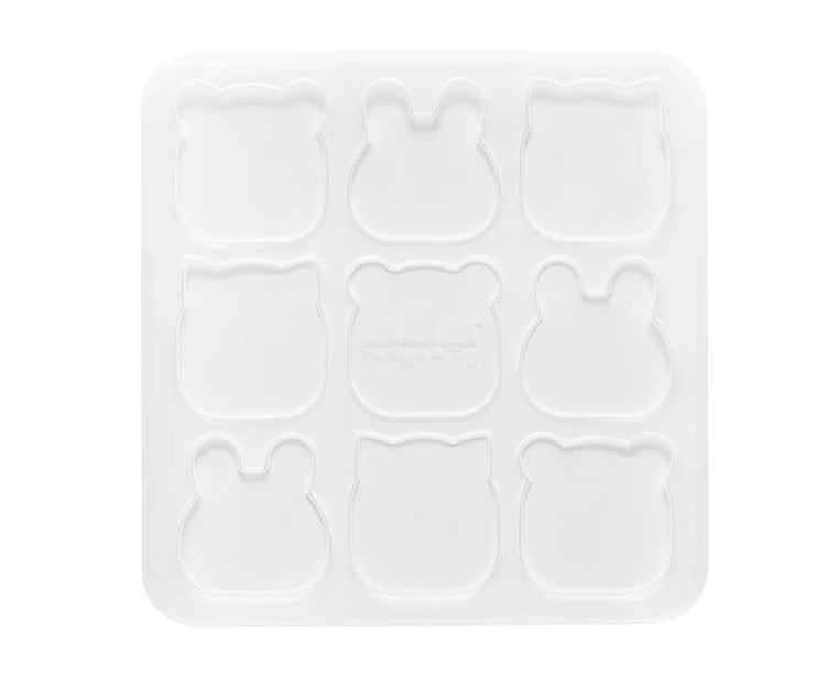 Moldes poddies para hornear/congelar rosa empolvado