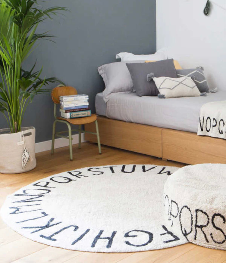 ALFOMBRA LAVABLE ABC NATURAL BLACK