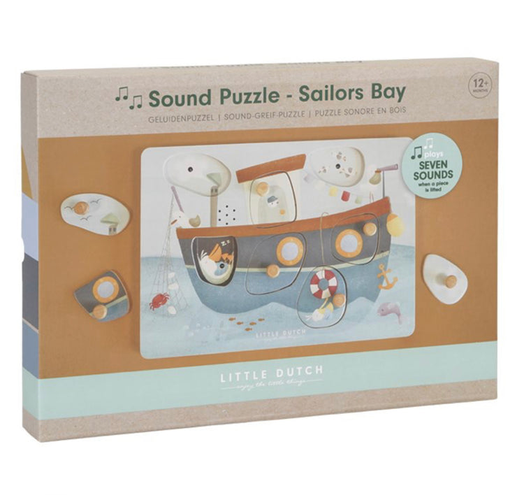Puzzle con Sonido Sailor Bay Little Dutch Little Dutch