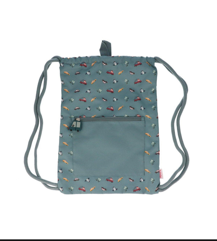 Mochila Saco Impermeable Vintage Cars Personalizable