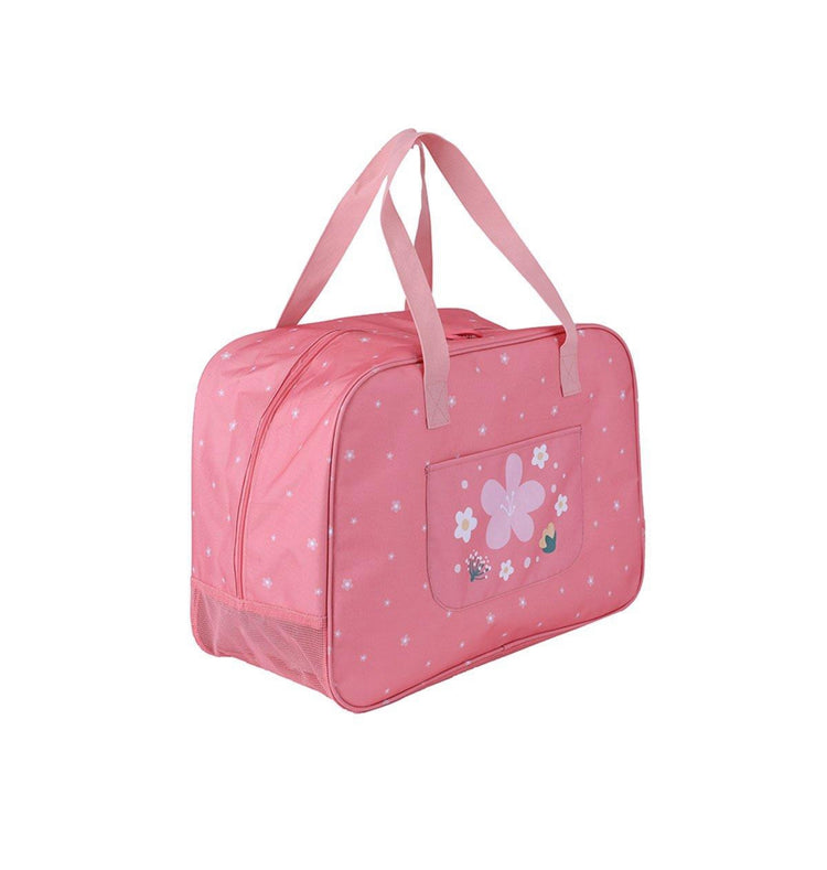 Bolso de Playa con Rejilla Flowers Personalizable Monnëka