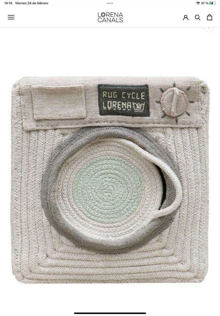 CESTA DE JUEGO WASHING MACHINE