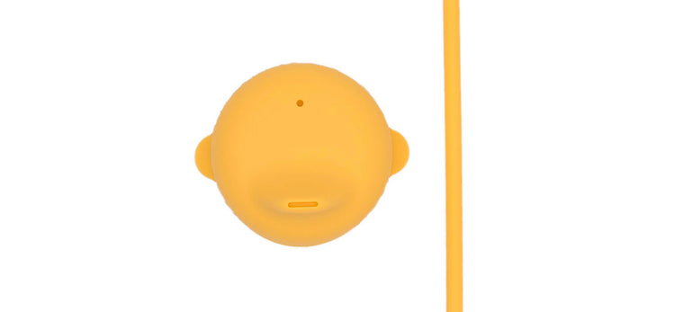 Tapa Sippie para Vaso Silicona Amarillo We Might Be Tiny
