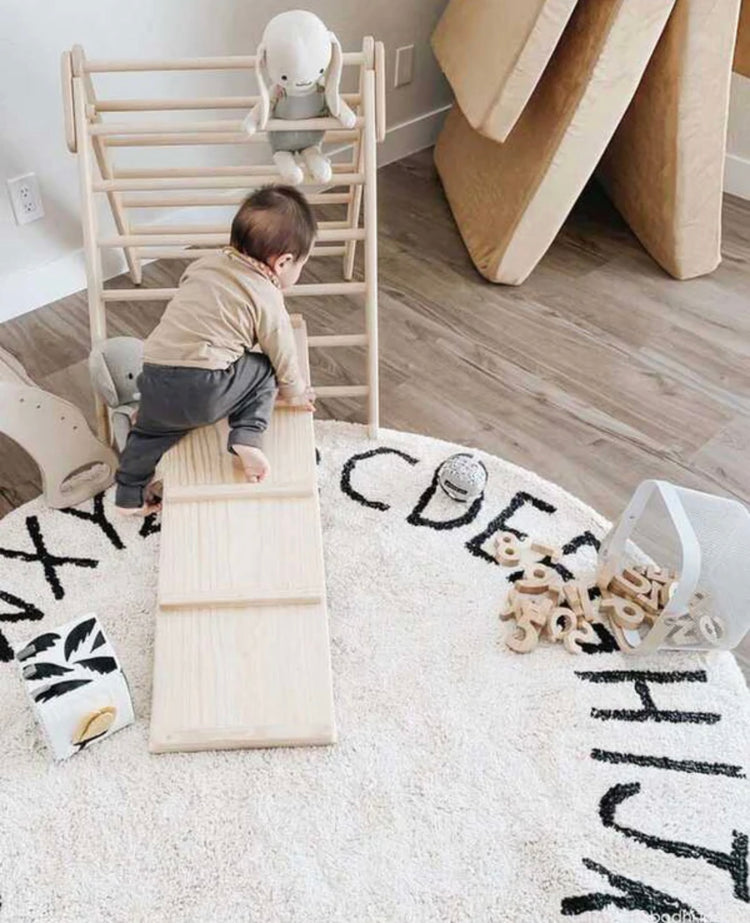 ALFOMBRA LAVABLE ABC NATURAL BLACK