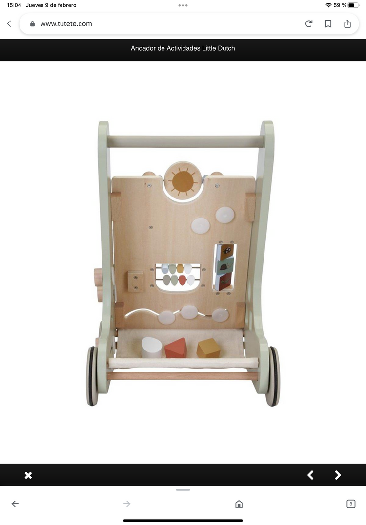 Andador de Actividades Little Dutch Little Dutch