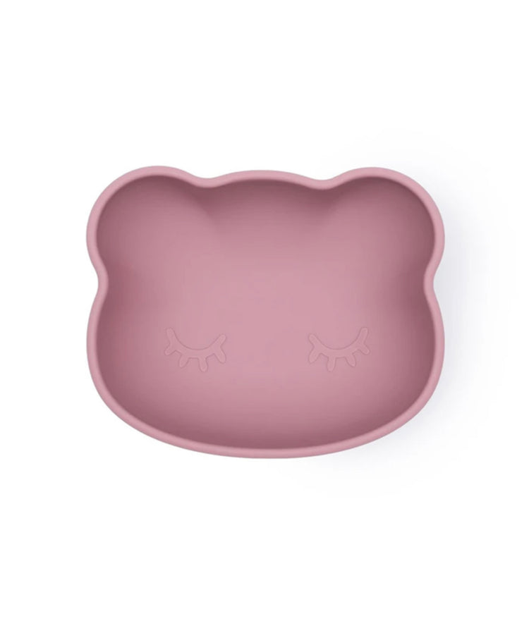 Bol con Ventosa y Tapa Oso Dusty Rose