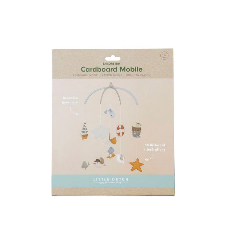 Móvil Cartón FSC Sailors Bay Little Dutch