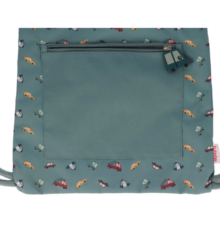 Mochila Saco Impermeable Vintage Cars Personalizable