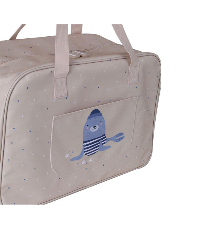 Bolso de Playa con Rejilla Seal Personalizable Monnëka