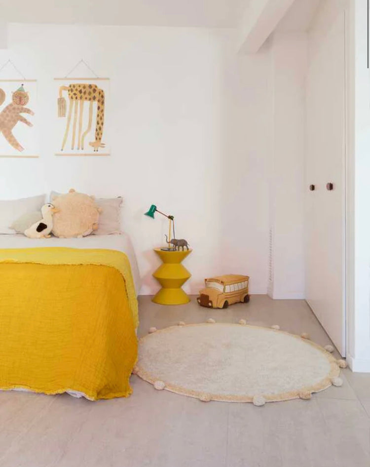 ALFOMBRA LAVABLE BUBBLY NATURAL - HONEY