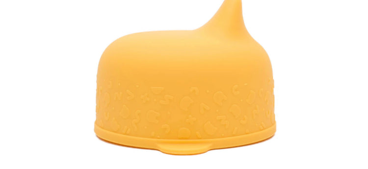 Tapa Sippie para Vaso Silicona Amarillo We Might Be Tiny