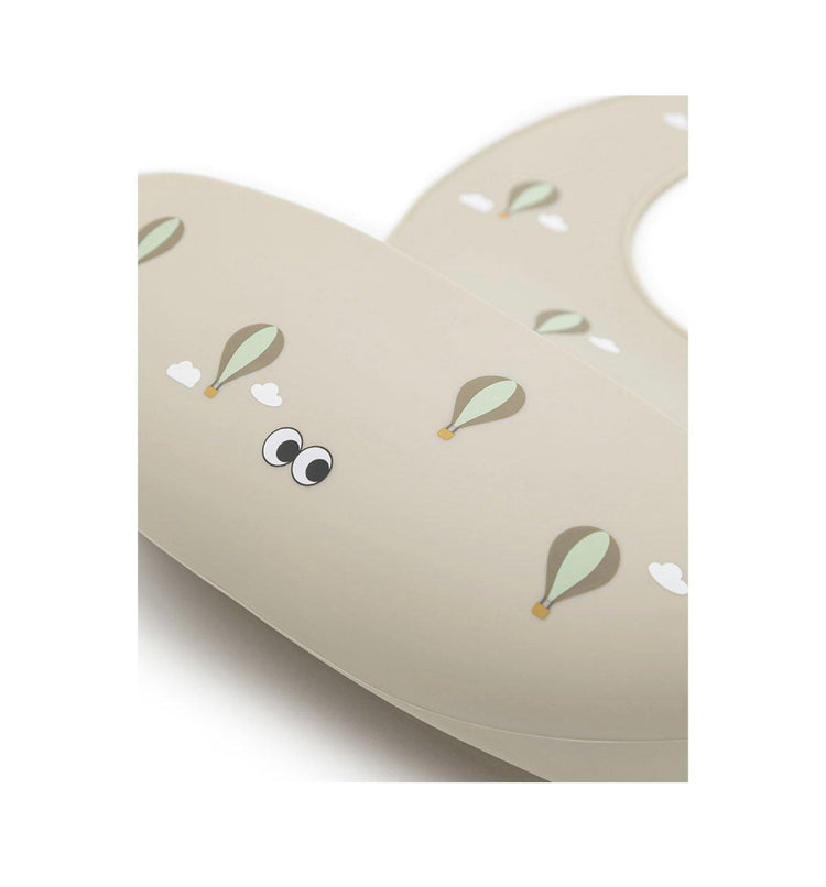 Babero Silicona Little Hot Air Balloon Noui Noui
