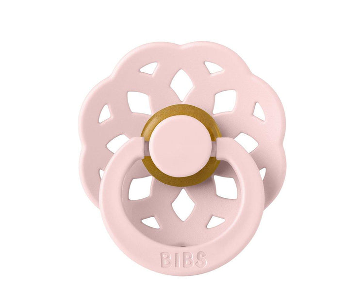 2 Chupetes BIBS Boheme Blossom/Dusky Lilac