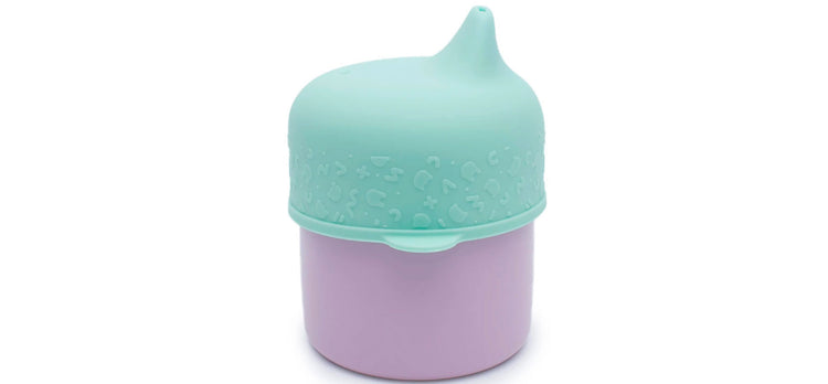 Tapa Sippie para Vaso Silicona Menta We Might Be Tiny