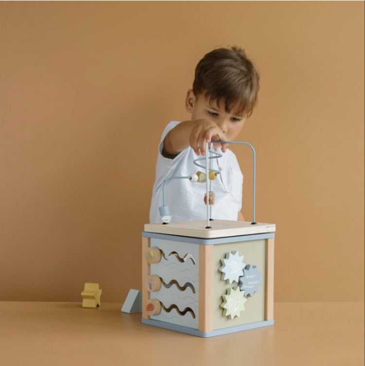 CUBO DE ACTIVIDADES OCEAN AZUL LITTLE DUTCH