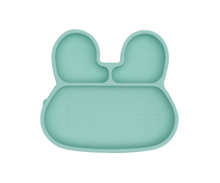 Plato con ventosa conejito Mint