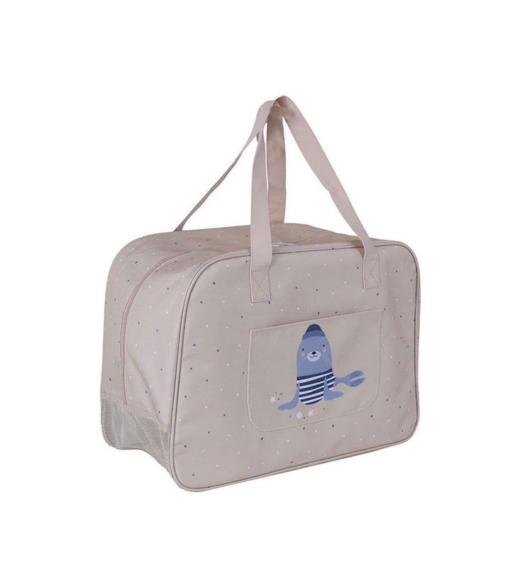 Bolso de Playa con Rejilla Seal Personalizable Monnëka