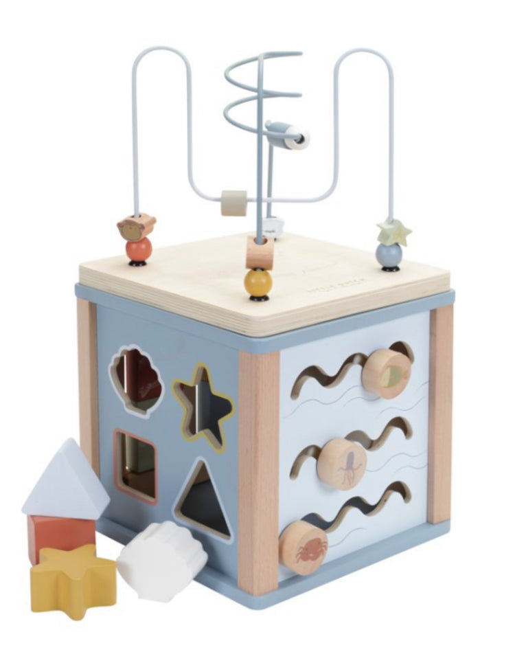 CUBO DE ACTIVIDADES OCEAN AZUL LITTLE DUTCH
