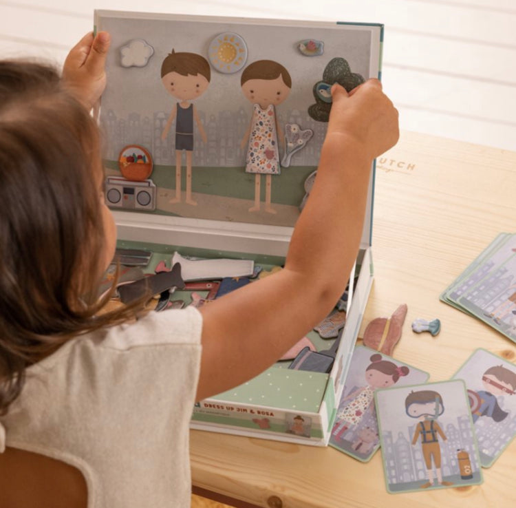 Rompecabezas magnético Jim y Rosa