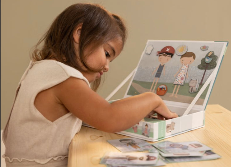 Rompecabezas magnético Jim y Rosa