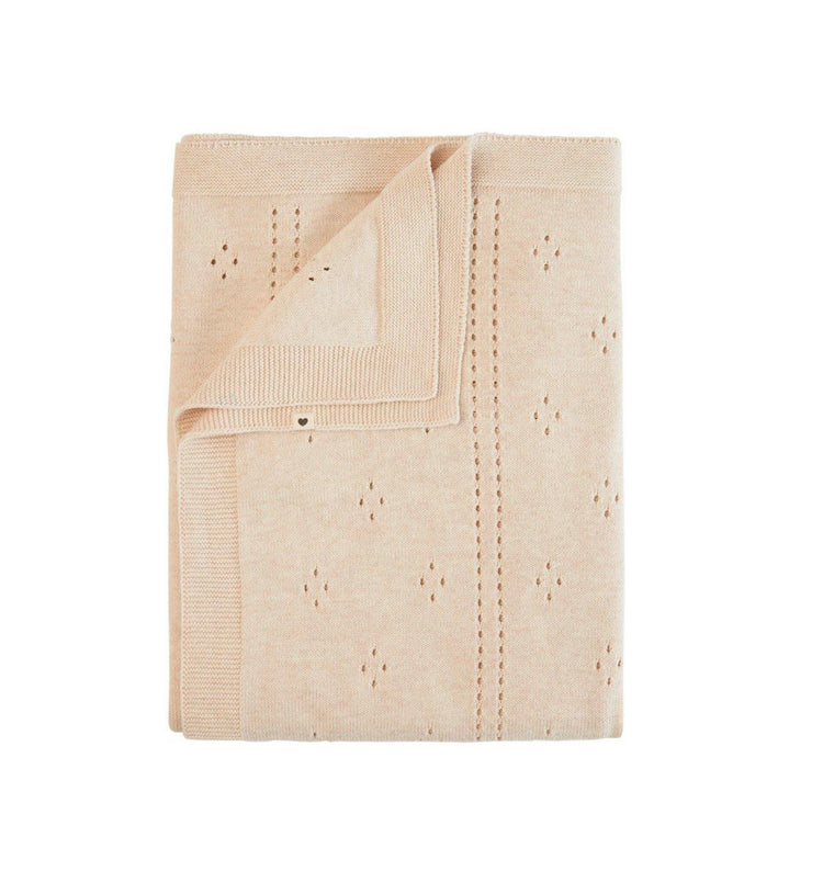 Manta Punto BIBS Pointelle Ivory BIBS