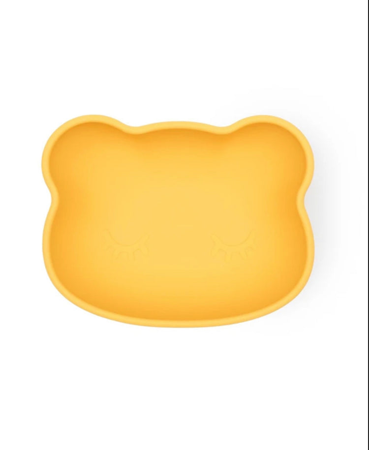 Bol con Ventosa y Tapa Oso Amarillo