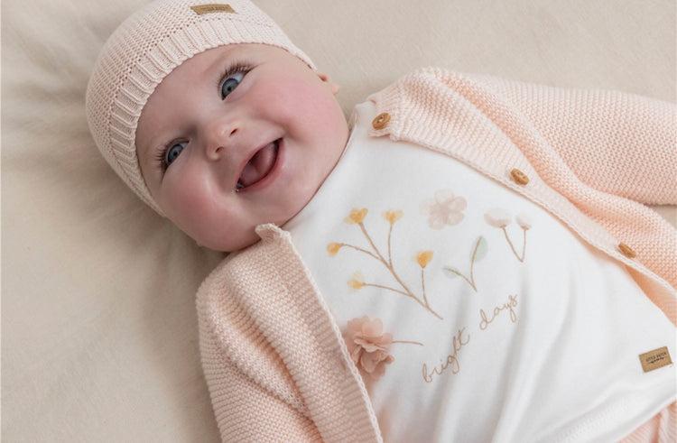 Camiseta manga larga flores blanca