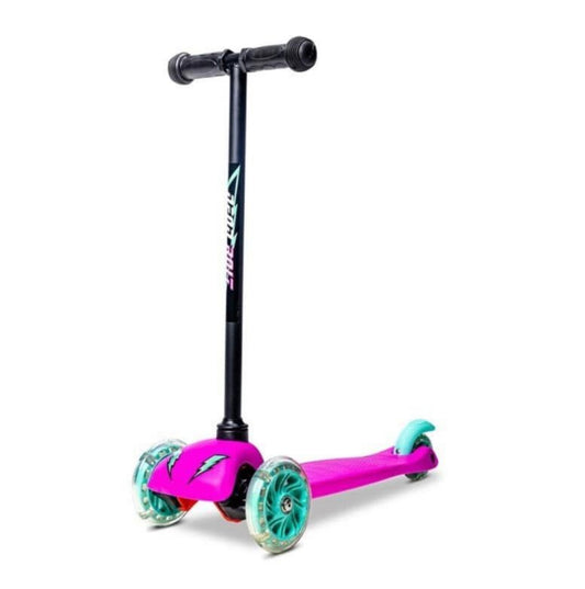 Patinete evolutivo 3 ruedas led Neon Rosa Yvolution