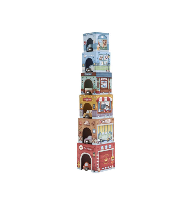 Torre Encajable Ciudad con Coches
Little Dutch