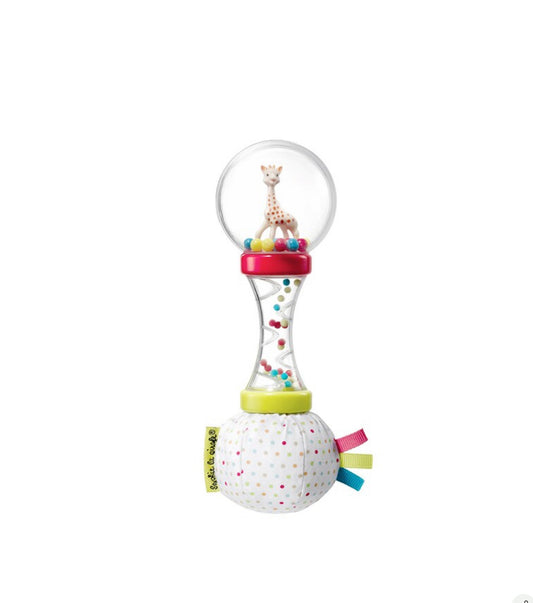 Sonajero maracas multitextura Sophie la girafe
