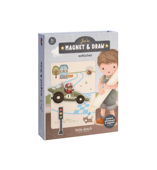 Juego Magnético Jim Vehículos
Little Dutch