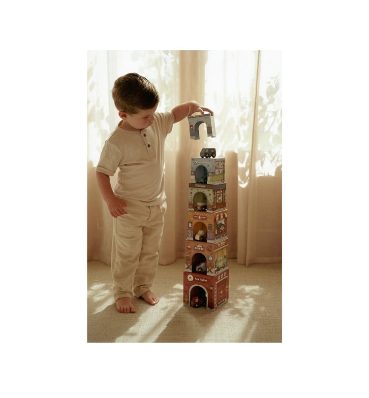 Torre Encajable Ciudad con Coches
Little Dutch