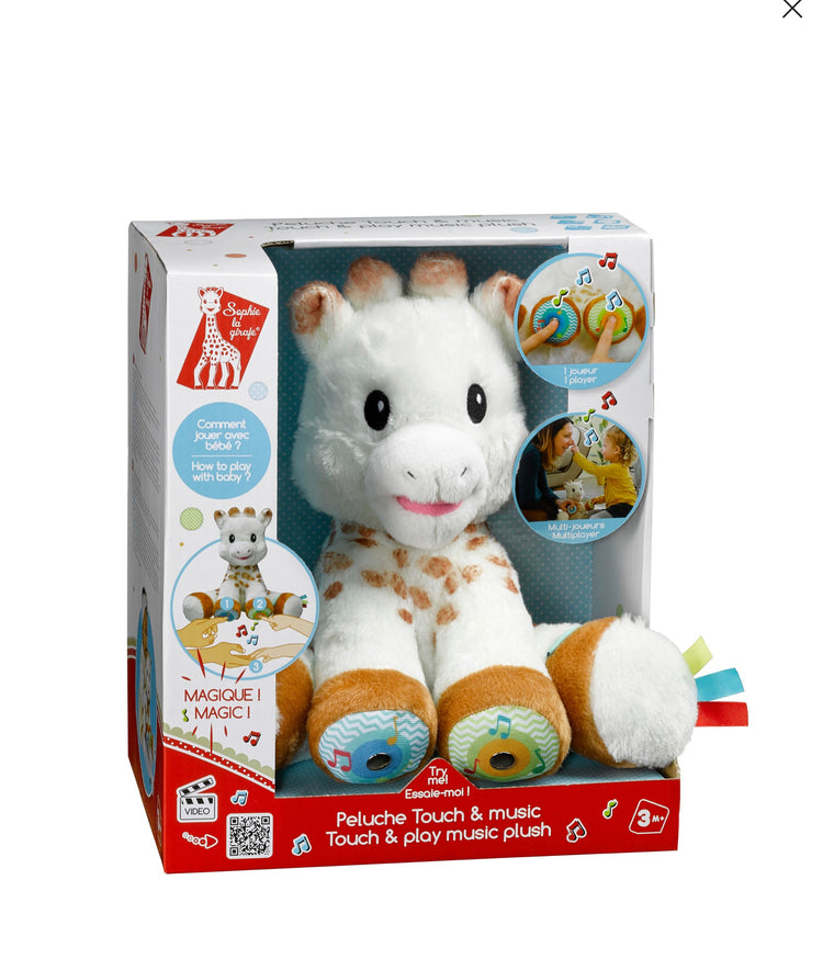 Peluche Musical de Jirafa Modo Juego Sophie La Girafe