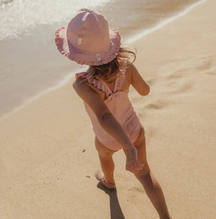 Gorro sol Pink Rose - Little Dutch